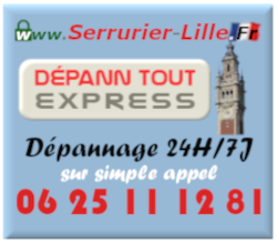 serrurier lille tarif prix pas cher