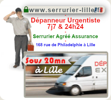 serrurier Lille Fr Urgence 24 24, Pas Cher, Agr Assurance