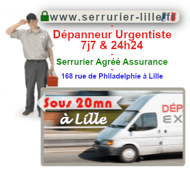 Changer une serrure  Lille-Moulins par un Serrurier | Dpanneur Urgentiste 24 24 Agr Assurance  Lille-Moulins